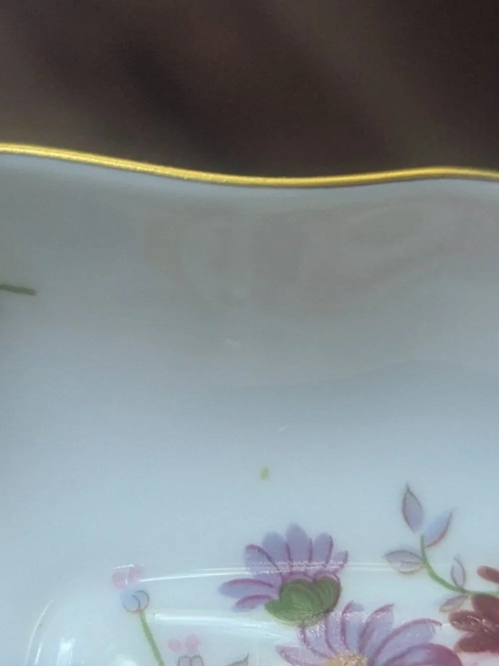 Vintage Royal Crown Derby Posies Pattern 1800 Tray Small Decorative Dish